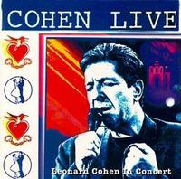 Live - Leonard Cohen In Concert cover mp3 free download  