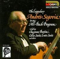 The Segovia Collection Vol.1 Bach cover mp3 free download  