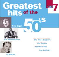 Greatest Hits Of The 50`s CD7 cover mp3 free download  